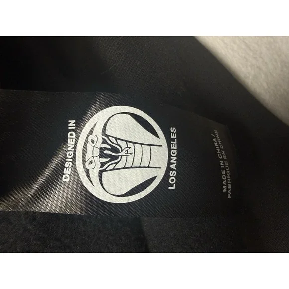 Broken Promises x Happy Bunny I'm Bad Contrast Black Hoodie Woman's Large Pocket - Picture 9 of 16